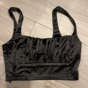 Black Crop Top